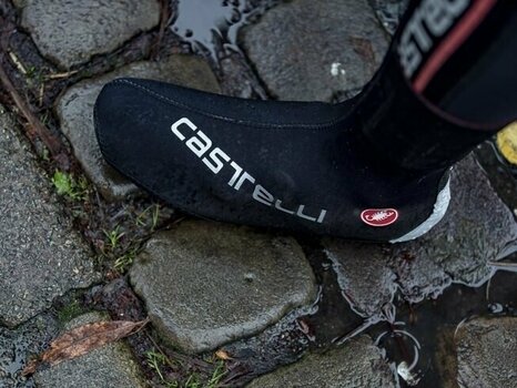 Ochraniacze na buty rowerowe Castelli Diluvio Pro Black S/M Ochraniacze na buty rowerowe - 3