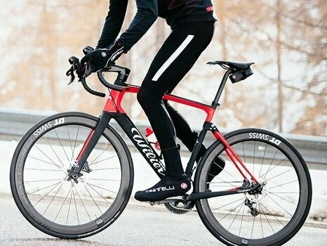 Cubrezapatillas de ciclismo Castelli Diluvio Pro Black L/XL Cubrezapatillas de ciclismo - 4