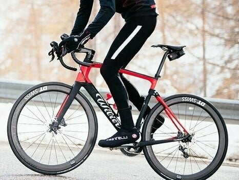 Kerékpáros kamásli Castelli Diluvio Pro Black 2XL Kerékpáros kamásli - 4