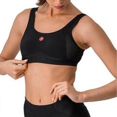 Kolesarski dres, majica Castelli Rosso Corsa Bra Black - 2