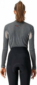 Cyklodres/ tričko Castelli Flanders 2 W Warm Long Sleeve Dres Gray M - 7