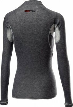 Cyklodres/ tričko Castelli Flanders 2 W Warm Long Sleeve Dres Gray XL - 2