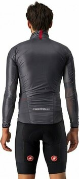Cycling Jacket, Vest Castelli Aria Dark Gray S Jacket - 8