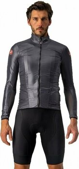 Cycling Jacket, Vest Castelli Aria Dark Gray L Jacket - 7