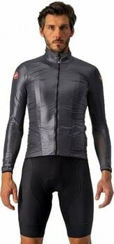 Cycling Jacket, Vest Castelli Aria Dark Gray XL Jacket - 7