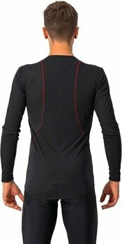 Mez kerékpározáshoz Castelli Prosecco Tech Long Sleeve Funkcionális ruházat Black XS - 7