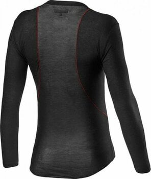 Odzież kolarska / koszulka Castelli Prosecco Tech Long Sleeve Black L - 2