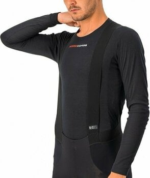 Odzież kolarska / koszulka Castelli Prosecco Tech Long Sleeve Black L - 3