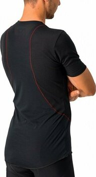 Mez kerékpározáshoz Castelli Prosecco Tech Long Sleeve Funkcionális ruházat Black M - 4