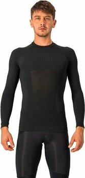 Mez kerékpározáshoz Castelli Core Seamless Base Layer Long Sleeve Funkcionális ruházat Black L/XL - 5