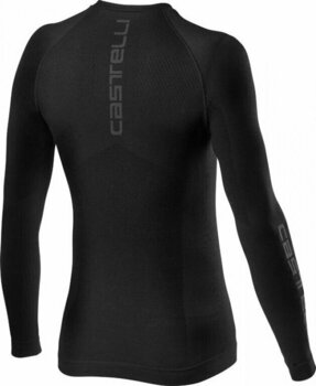 Cyklo-Dres Castelli Core Seamless Base Layer Long Sleeve Funkční prádlo Black 2XL - 2