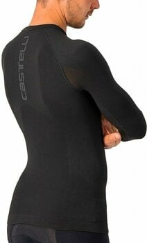 Cyklo-Dres Castelli Core Seamless Base Layer Long Sleeve Funkční prádlo Black 2XL - 4