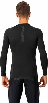 Odzież kolarska / koszulka Castelli Core Seamless Base Layer Long Sleeve Bielizna funkcjonalna Black 2XL - 6
