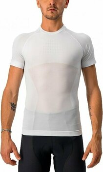 Maillot de cyclisme Castelli Core Seamless Base Layer Short Sleeve Sous-vêtements fonctionnels White S/M - 3