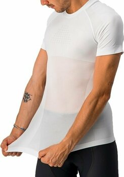 Maillot de cyclisme Castelli Core Seamless Base Layer Short Sleeve White S/M - 5