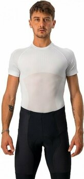 Maillot de cyclisme Castelli Core Seamless Base Layer Short Sleeve Sous-vêtements fonctionnels White S/M - 7
