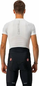Maillot de cyclisme Castelli Core Seamless Base Layer Short Sleeve Sous-vêtements fonctionnels White S/M - 8