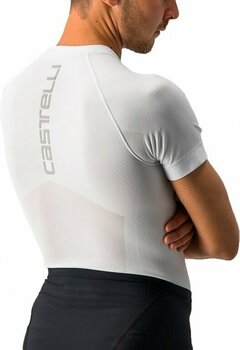 Cyklo-Dres Castelli Core Seamless Base Layer Short Sleeve Funkční prádlo White L/XL - 4