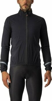 Cycling Jacket, Vest Castelli Emergency 2 Rain Light Black XL Jacket - 3
