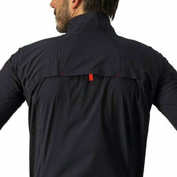 Cycling Jacket, Vest Castelli Emergency 2 Rain Light Black XL Jacket - 6