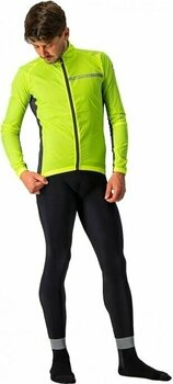 Cycling Jacket, Vest Castelli Squadra Stretch Yellow Fluo/Dark Gray L Jacket - 5