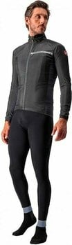 Cycling Jacket, Vest Castelli Squadra Stretch Light Black/Dark Gray S Jacket - 8