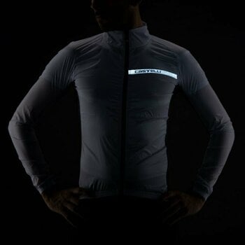 Cycling Jacket, Vest Castelli Squadra Stretch Light Black/Dark Gray S Jacket - 9