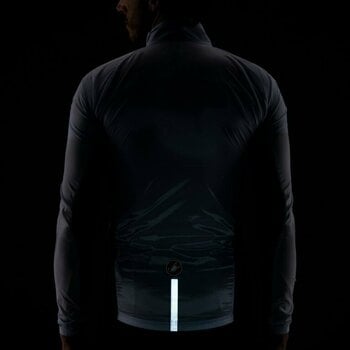 Cycling Jacket, Vest Castelli Squadra Stretch Light Black/Dark Gray S Jacket - 10