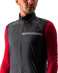 Cycling Jacket, Vest Castelli Squadra Stretch Light Black/Dark Gray - 1
