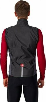 Cycling Jacket, Vest Castelli Squadra Stretch Light Black/Dark Gray S Vest - 6