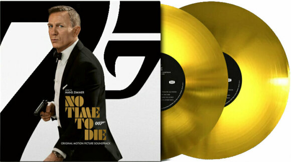 Disco in vinile Hans Zimmer - No Time To Die (Gold Coloured) (2 LP) - 2