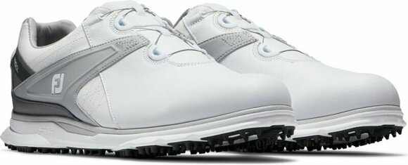 Moški čevlji za golf Footjoy Pro SL BOA White/Grey 40 - 4