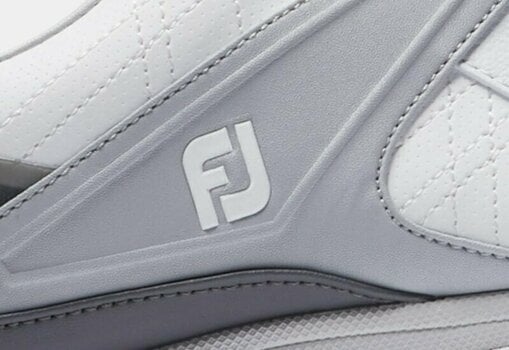 Pantofi de golf pentru bărbați Footjoy Pro SL BOA White/Grey 40 - 8