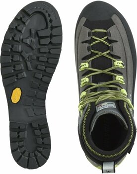 Mens Outdoor Shoes Dolomite Miage GTX Anthracite/Lime Green 42,5 Mens Outdoor Shoes - 5