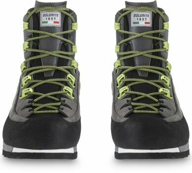 Mens Outdoor Shoes Dolomite Miage GTX Anthracite/Lime Green 43 1/3 Mens Outdoor Shoes - 2