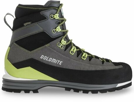 Mens Outdoor Shoes Dolomite Miage GTX Anthracite/Lime Green 43 1/3 Mens Outdoor Shoes - 4