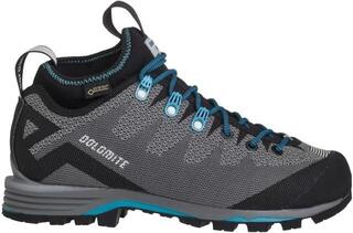 Női túracipők Dolomite W's Veloce GTX Pewter Grey/Lake Blue - 1