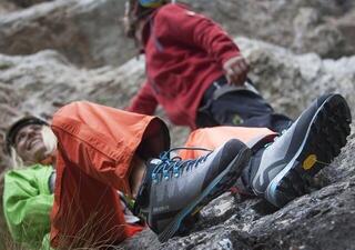Női túracipők Dolomite W's Veloce GTX Pewter Grey/Lake Blue - 4
