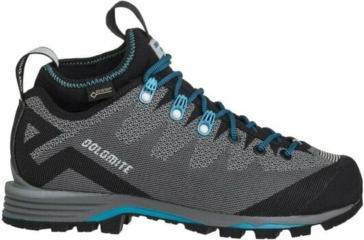 Womens Outdoor Shoes Dolomite W's Veloce GTX Pewter Grey/Lake Blue 40 Womens Outdoor Shoes - 2
