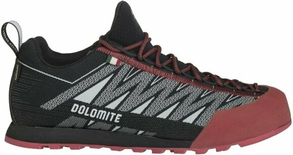 Womens Outdoor Shoes Dolomite Velocissima GTX Pewter Grey/Fiery Red 37,5 Womens Outdoor Shoes - 2