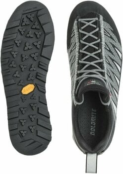 Mens Outdoor Shoes Dolomite Velocissima GTX Black 43 1/3 Mens Outdoor Shoes - 4