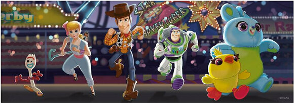 Пъзел Dino Toy Story 4 Escape Panoramic Puzzle (150 Pieces) - 3