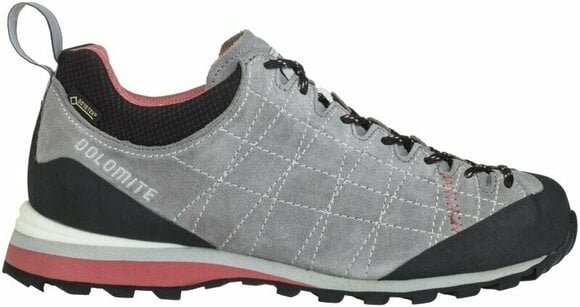 Womens Outdoor Shoes Dolomite W's Diagonal GTX Pewter Grey/Coral Red 38 Womens Outdoor Shoes - 2