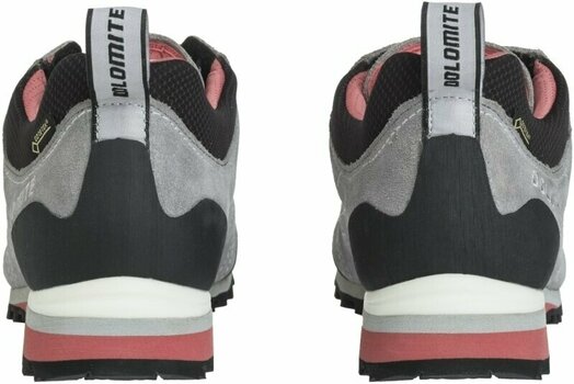 Womens Outdoor Shoes Dolomite W's Diagonal GTX Pewter Grey/Coral Red 39,5 Womens Outdoor Shoes - 3