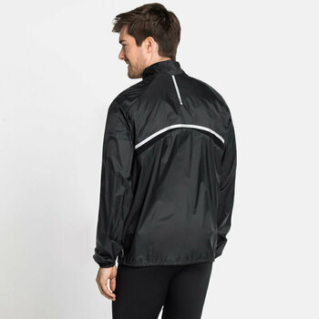 Running jacket Odlo Zeroweight Black S Running jacket - 4
