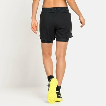 Running shorts
 Odlo Axalp Trail 6 inch 2in1 Black XS Running shorts - 4