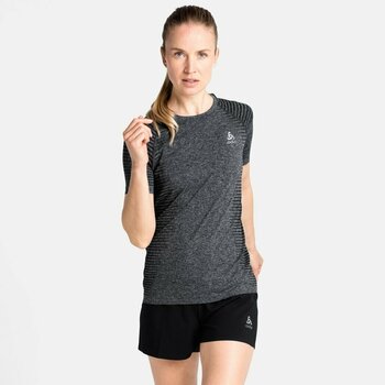 Running t-shirt with short sleeves
 Odlo Essential Seamless Grey Melange M Running t-shirt with short sleeves - 3