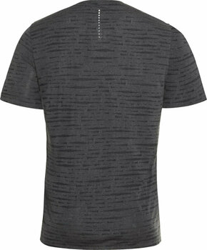 Тениска с къс ръкав за бягане Odlo Zeroweight Engineered Chill-Tec Black Melange S Тениска с къс ръкав за бягане - 2