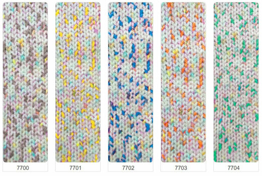 Knitting Yarn Alize Verona 7695 - 3