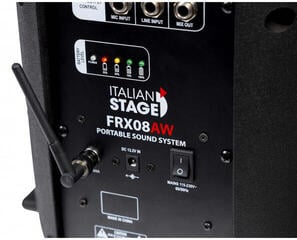 Akkumulátoros PA rendszer Italian Stage FRX08AW Akkumulátoros PA rendszer - 3